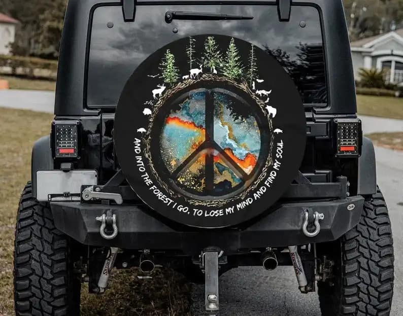 Into The Forest Tire Cover