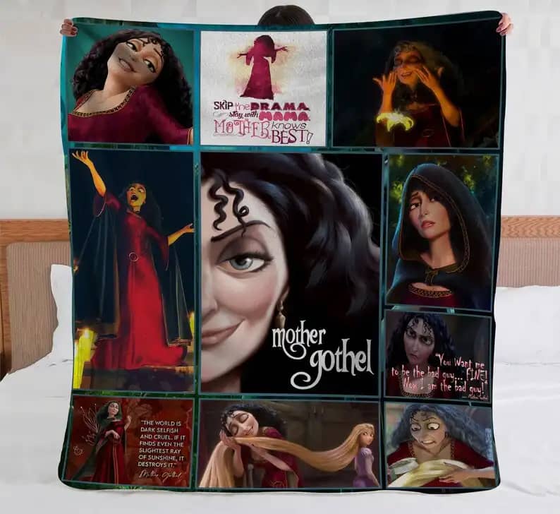 Mother Gothel Tangle Amazon Bedding Decor Sofa Fleece Blanket