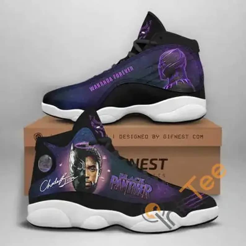Black Panther Chadwick Boseman 13 Air Jordan Shoes