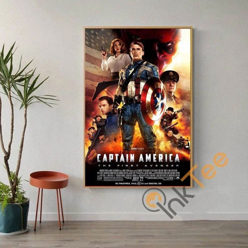 Captain America Retro Film Sku2006 Poster