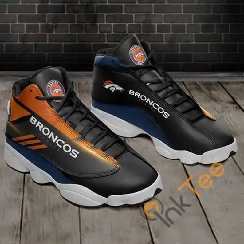 Denver Broncos 13 Personalized Air Jordan Shoes
