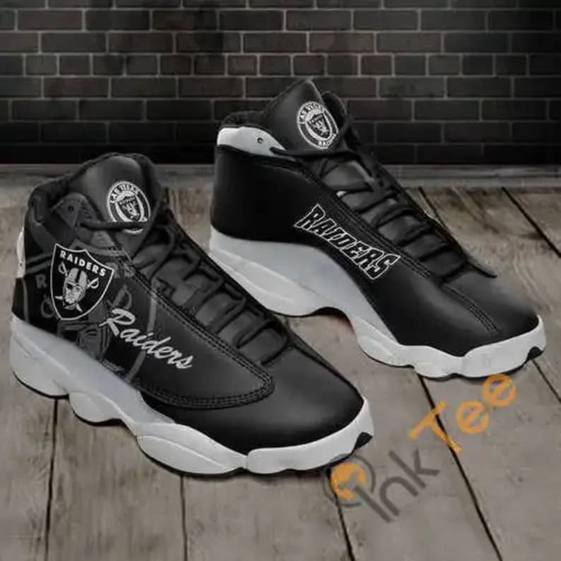 Las Vegas Raiders 13 Personalized Air Jordan Shoes