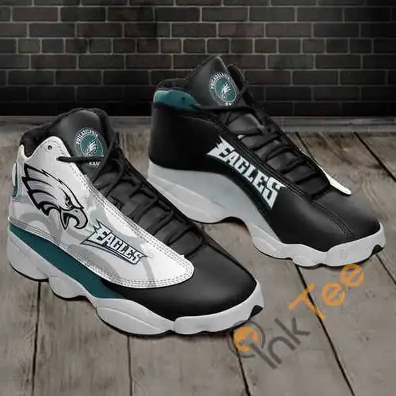 Philadelphia Eagles 13 Personalized Air Jordan Shoes