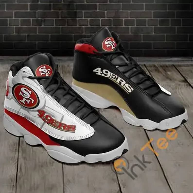 San Francisco 49ers 13 Personalized Air Jordan Shoes