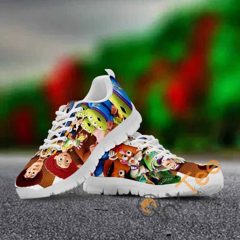 Toy Story Custom Painted Disney Pixar Animated Movie Running No 310 Nike Roshe Shoes