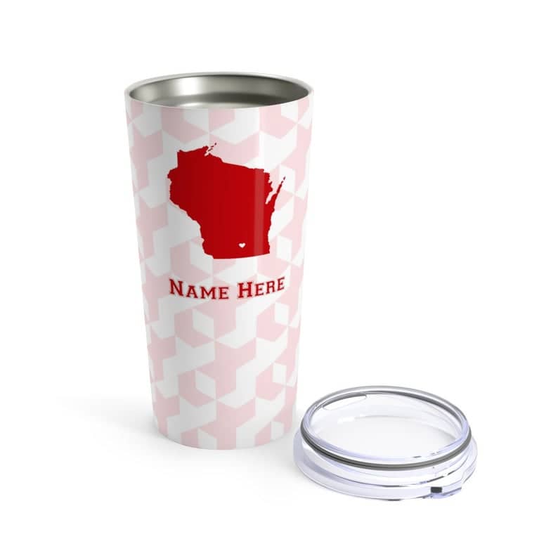 State Pride Series Madison Wisconsin Stainless Steel Tumbler