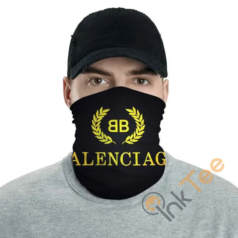Balenciaga Logo Face Mask