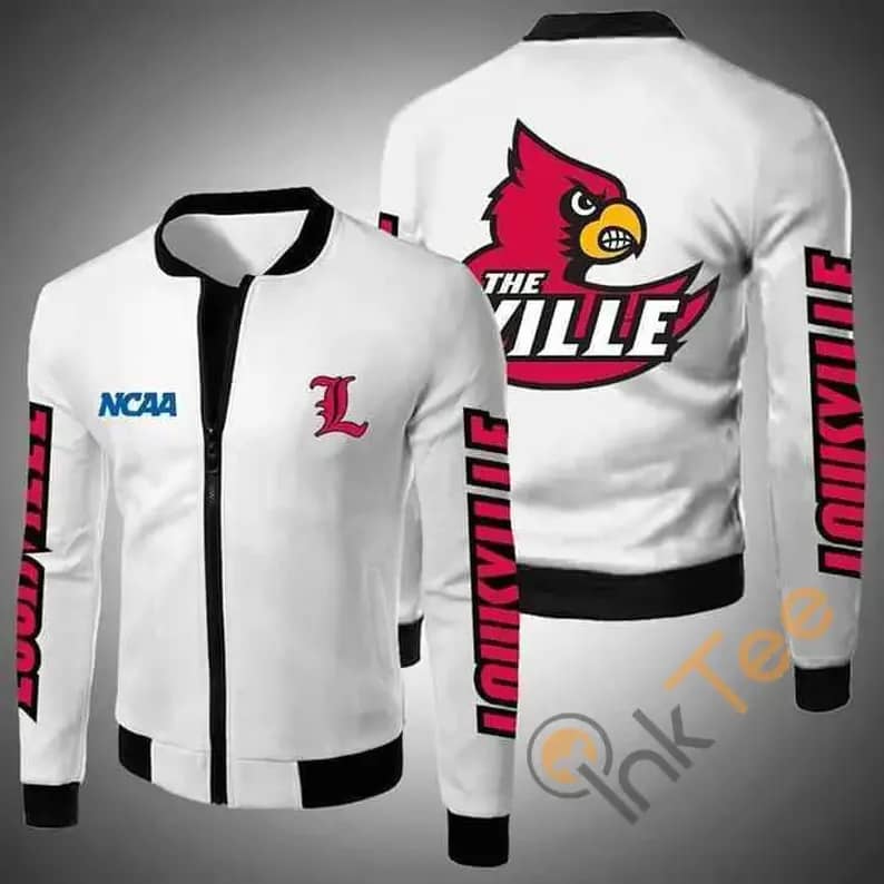 Louisville Cardinals NCAA Fleece Winter Jacket - Inktee Store