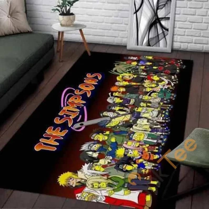 Naruto As The Simpsons Area  Amazon Best Seller Sku 1213 Rug