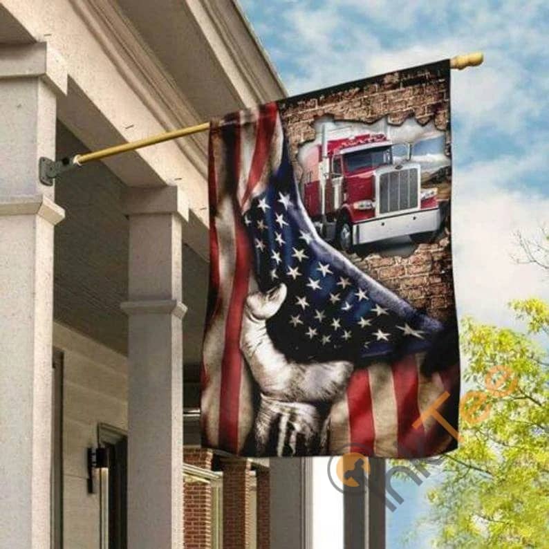Truck Driver American Sku 0308 House Flag