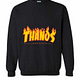 Inktee Store - Thanos Flame Sweatshirt Image