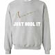 Inktee Store - Just Hodl It - Bitcoin Crypto Currency Sweatshirt Image