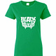 Inktee Store - Black Panther Head Typography Graphic Women'S T-Shirt Image