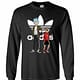 Inktee Store - Rick And Morty Adidas Long Sleeve T-Shirt Image
