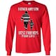 Inktee Store - Gift Christmas Firefighter Wife Daughter Son Father Mother Long Sleeve T-Shirt Image