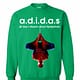 Inktee Store - Adidas All Day I Dream About Spiderman Sweatshirt Image