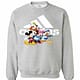Inktee Store - Funny Mickey And Friends Sweatshirt Image