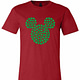 Inktee Store - Disney Mickey Mouse Green Clovers St. Patrick'S Day Premium T-Shirt Image