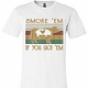Inktee Store - Smoke 'Em If You Got 'Em Bbq Grilling Smoking Premium T-Shirt Image