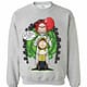 Inktee Store - It Pennywise Sanchez We All Float Rick And Morty Stephen King Sweatshirt Image