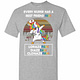 Inktee Store - Unicorn Nurse Dabbing Every Nurse Has A Best Friend Pam Men'S T-Shirt Image