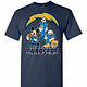 Inktee Store - Mickey Donald Goofy The Three Los Angeles Chargers Men'S T-Shirt Image