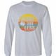 Inktee Store - Retro Distressed Autism Awareness Different Not Long Sleeve T-Shirt Image