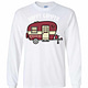 Inktee Store - Boston College Eagles Happy Camper Long Sleeve T-Shirt Image
