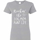 Inktee Store - Rockin The Dog And Mom Aunt Life Women'S T-Shirt Image