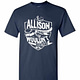 Inktee Store - It'S A Allison Thing You Wouldn'T Understand Men'S T-Shirt Image
