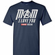 Inktee Store - Marvel Avengers Mom I Love You Three Thousand Men'S T-Shirt Image
