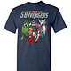 Inktee Store - Marvel Staffordshire Bull Terrier Sbtvengers Men'S T-Shirt Image
