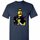 Inktee Store - Mind Of The Yeti Fantasy Stylee Sesame St Simps Men'S T-Shirt Image