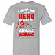 Inktee Store - Deadpool I Asked God For A Hero He Sent Me My Asshole Men'S T-Shirt Image