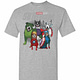 Inktee Store - Marvel Staffordshire Bull Terrier Sbtvengers Men'S T-Shirt Image