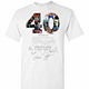 Inktee Store - 40 Years Of Huey Lewis And The News 1979-2019 Men'S T-Shirt Image