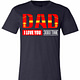 Inktee Store - I Love You 3000 Times Iron Man Premium T-Shirt Image
