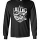 Inktee Store - It'S A Allie Thing You Wouldn'T Understand Long Sleeve T-Shirt Image