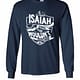 Inktee Store - It'S A Isaiah Thing You Wouldn'T Understand Long Sleeve T-Shirt Image