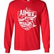 Inktee Store - It'S A Aimee Thing You Wouldn'T Understand Long Sleeve T-Shirt Image