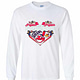 Inktee Store - I'M A Cleveland Indians Aholic Long Sleeve T-Shirt Image