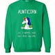 Inktee Store - Aunticorn Like A Normal Aunt Only More Awesome Sweatshirt Image