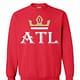 Inktee Store - Atl Vintage Atlanta Football Legends Gift Sweatshirt Image