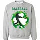 Inktee Store - Baseball Shamrock Irish St Patty'S Day Sport For Baseball Sweatshirt Image