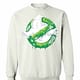 Inktee Store - Ghostbusters Classic Slim Ghost Logo Graphic Funny Gift Sweatshirt Image