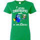 Inktee Store - Disney Funny Dory I'M Never Drinking Again For Coors Women'S T-Shirt Image