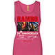Inktee Store - 38Th Anniversary Rambo 1982-2020 Womens Jersey Tank Top Image