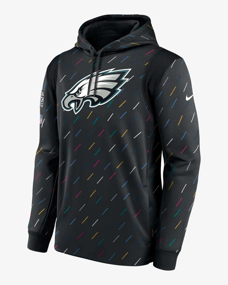 Nfl Philadelphia Eagles Team Therma Crucial Catch Pullover Hoodie