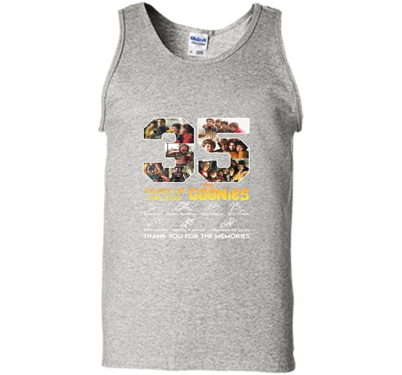 35th Years Of The Goonies 1985-2020 Signature Mens Tank Top