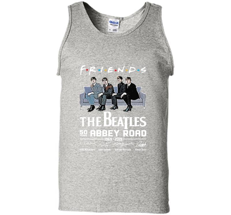 50th Abbey Road Years The Beatles Friends Tv Show 1969-2019 Signature Mens Tank Top